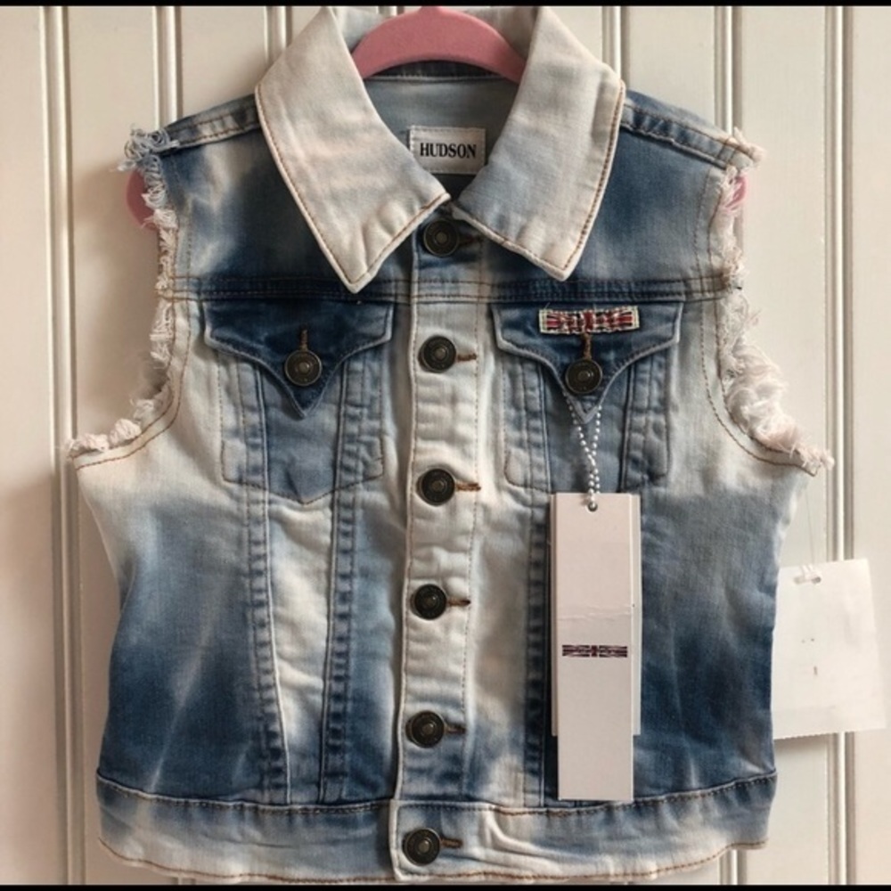 Hudson Jeans Toddler Denim Vest
